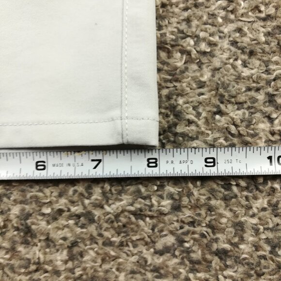 Peter Millar Pants EB66 Performance Five Pocket Chino Golf 40x32 Gray - Picture 12 of 13